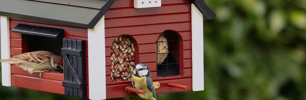 Vogelfutter-Scheune | Wildlife Garden