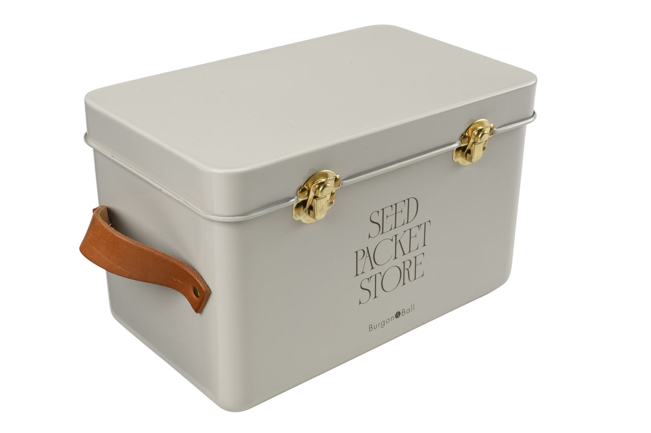 Samentüten-Box | Helles Beige | von Burgon & Ball | aus England