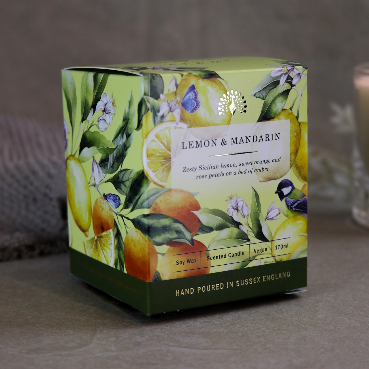 Duftkerze | Zitrone & Mandarine