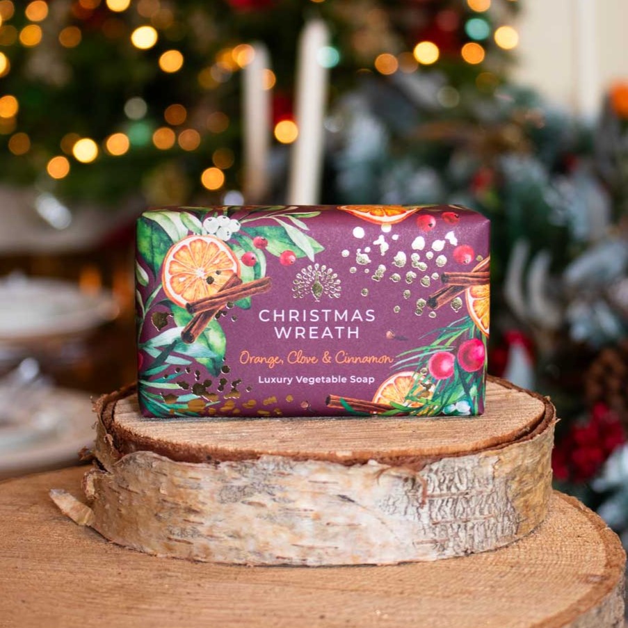 Christmas Tidings | Christmas Wreath | The English Soap Company