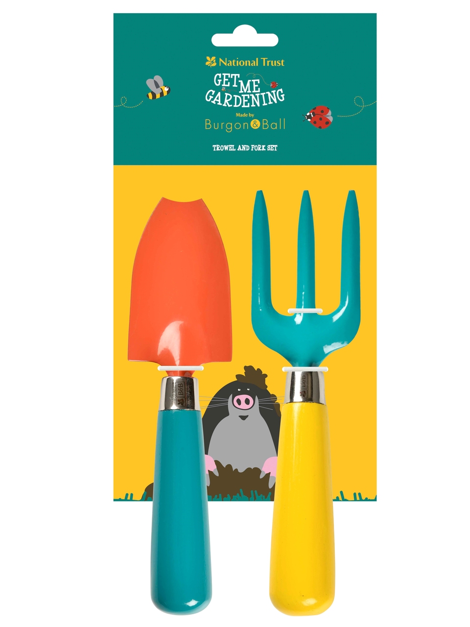2er-Set Handschaufel und Grabegabel für Kinder