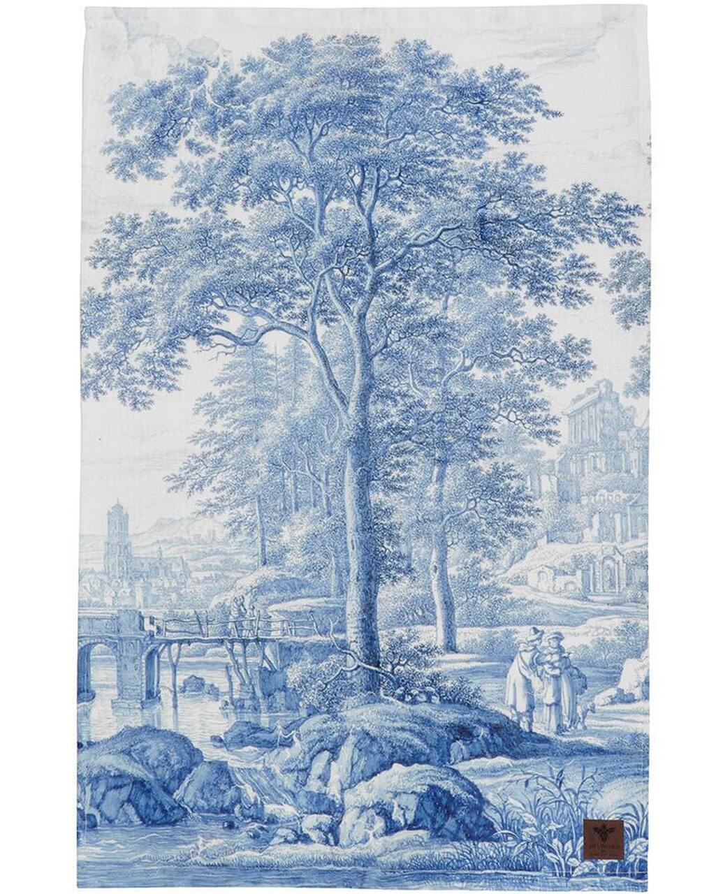 Geschirrtuch 100% Bio-Baumwolle | Landschaft