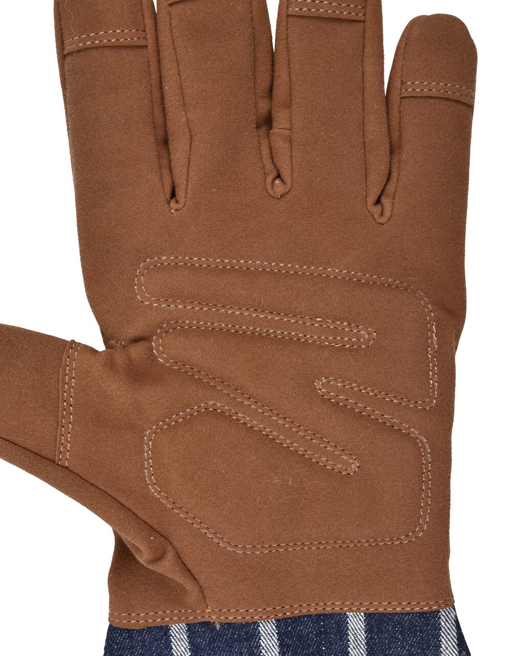 Die Handfläche der Sophie Conran Stulpen-Handschuhe