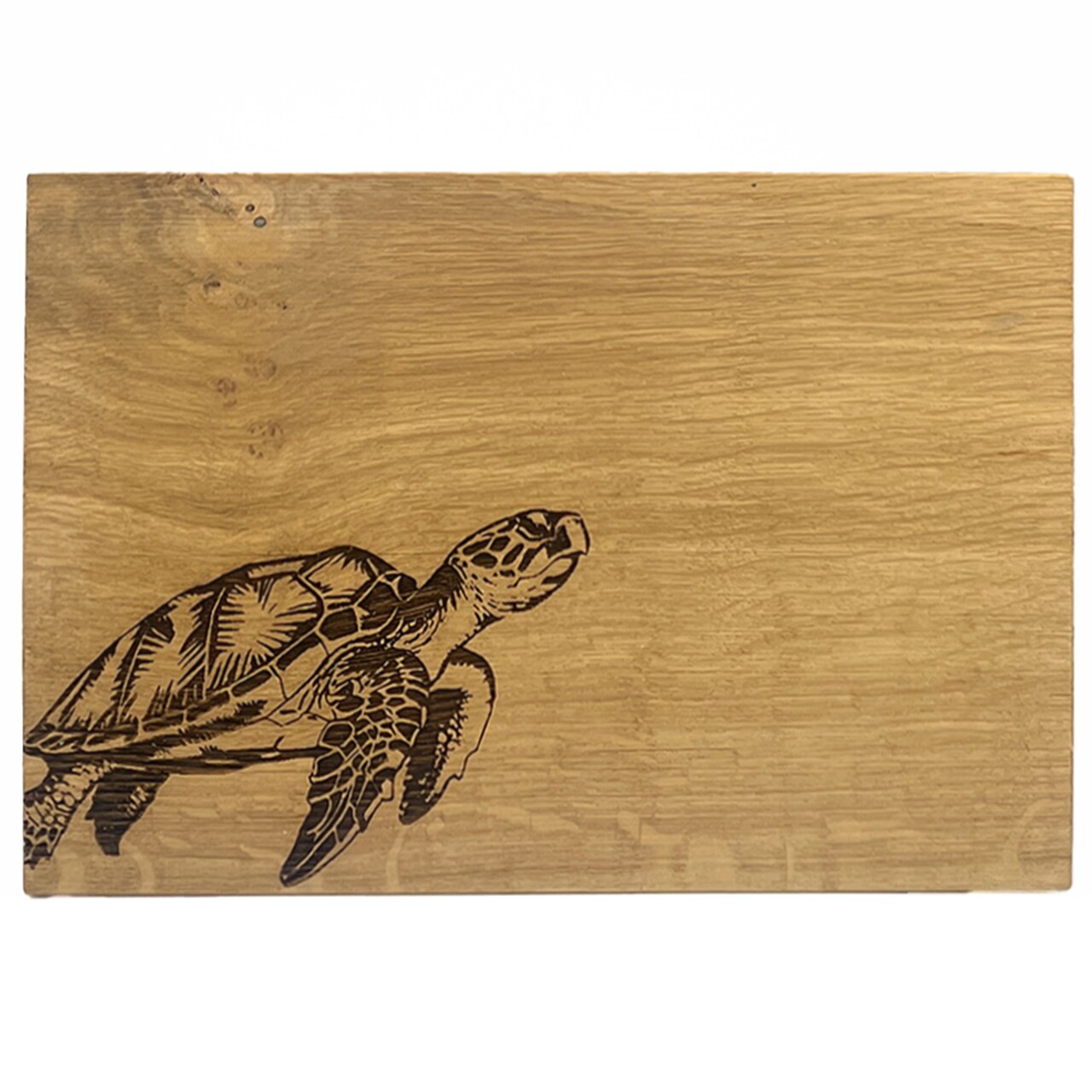 Schildkröte | Schneide- & Servierbrett aus Eiche