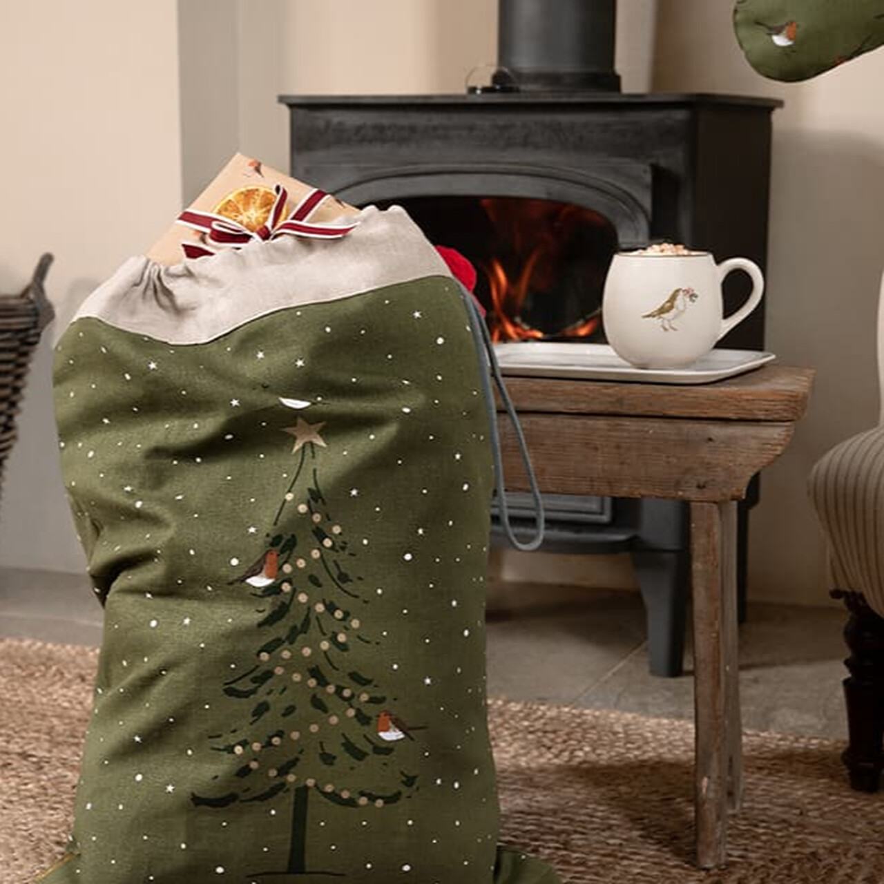 Rotkelchen | Weihnachtssack - Geschenkesack von Sophie Allport | aus England