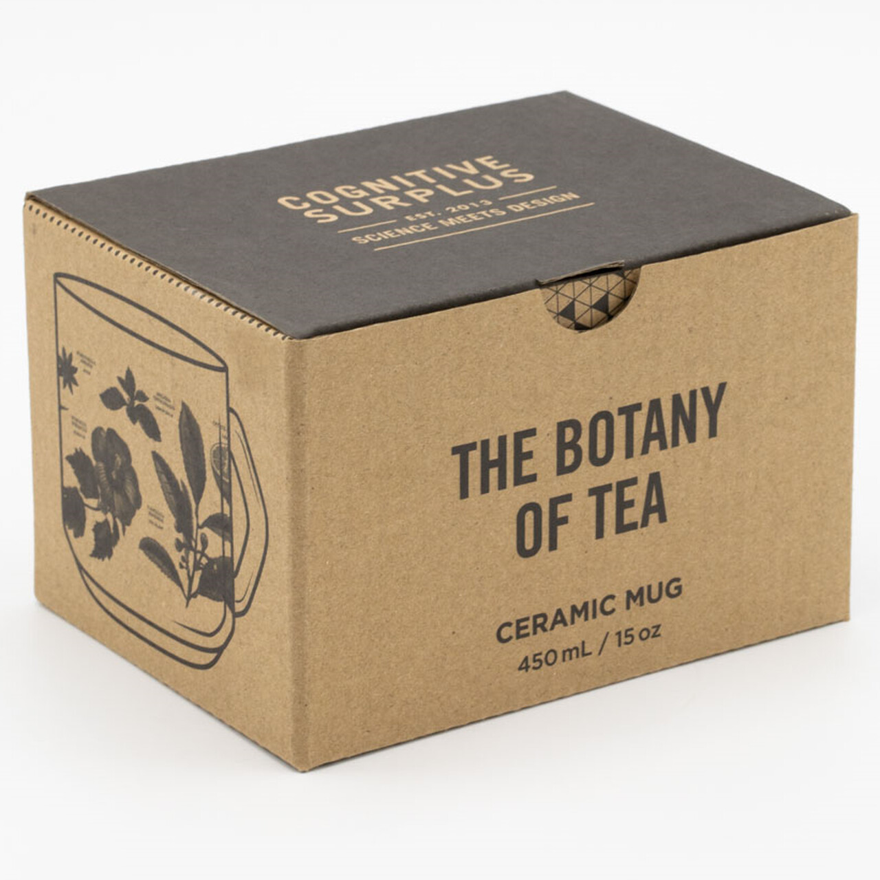 Teepflanzen | Große Keramiktasse von Cognitive Surplus | Die Verpackung