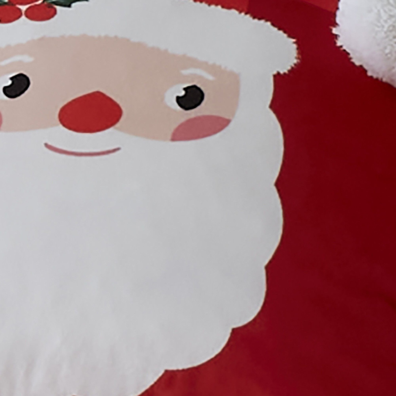 Kissenhülle Lustiger Santa - Jolly Santa | von Dreams & Drapes | Ulster Weavers