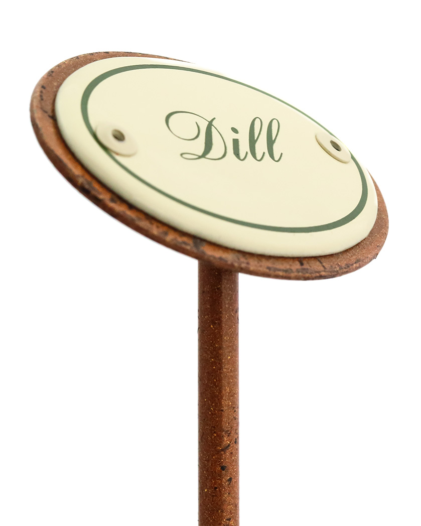 Kräuterstecker Dill seitlich