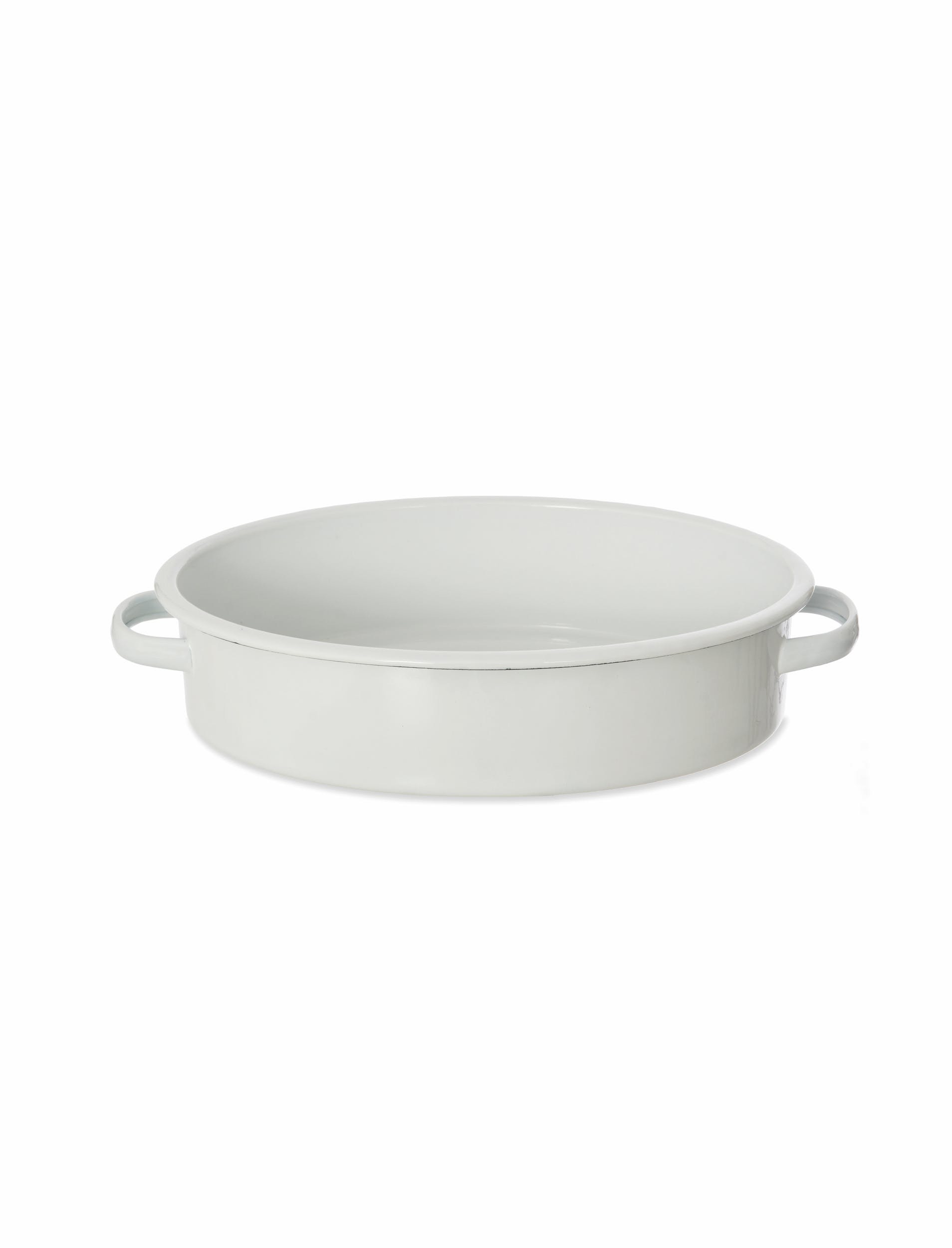 Kleine Kuchenform aus Emaille