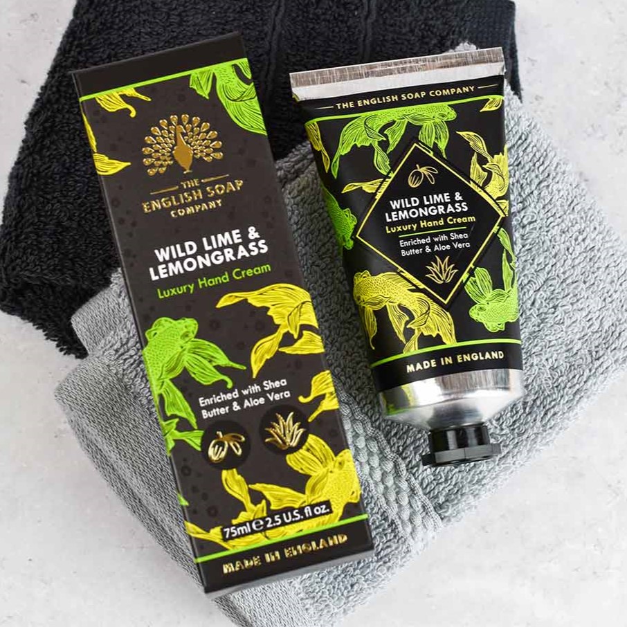 Handcreme Wilde Limette & Zitronengras | geeignet für Damen und Herren