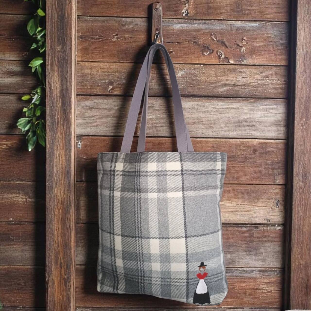 Tote Bag | Balmoral-Karos | Grau | von Moose & Co. | Wales