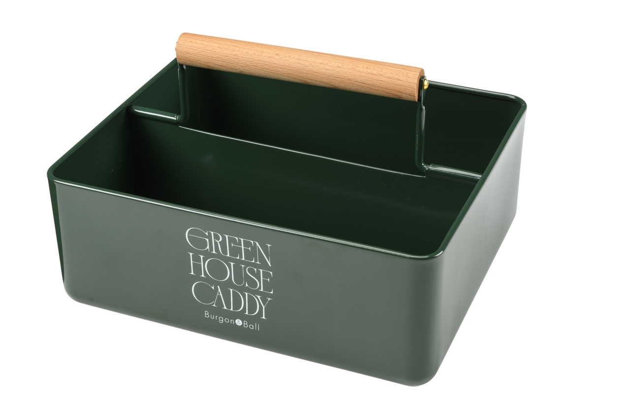 Gewächshaus-Caddy in traditionellem Heritage-Grün